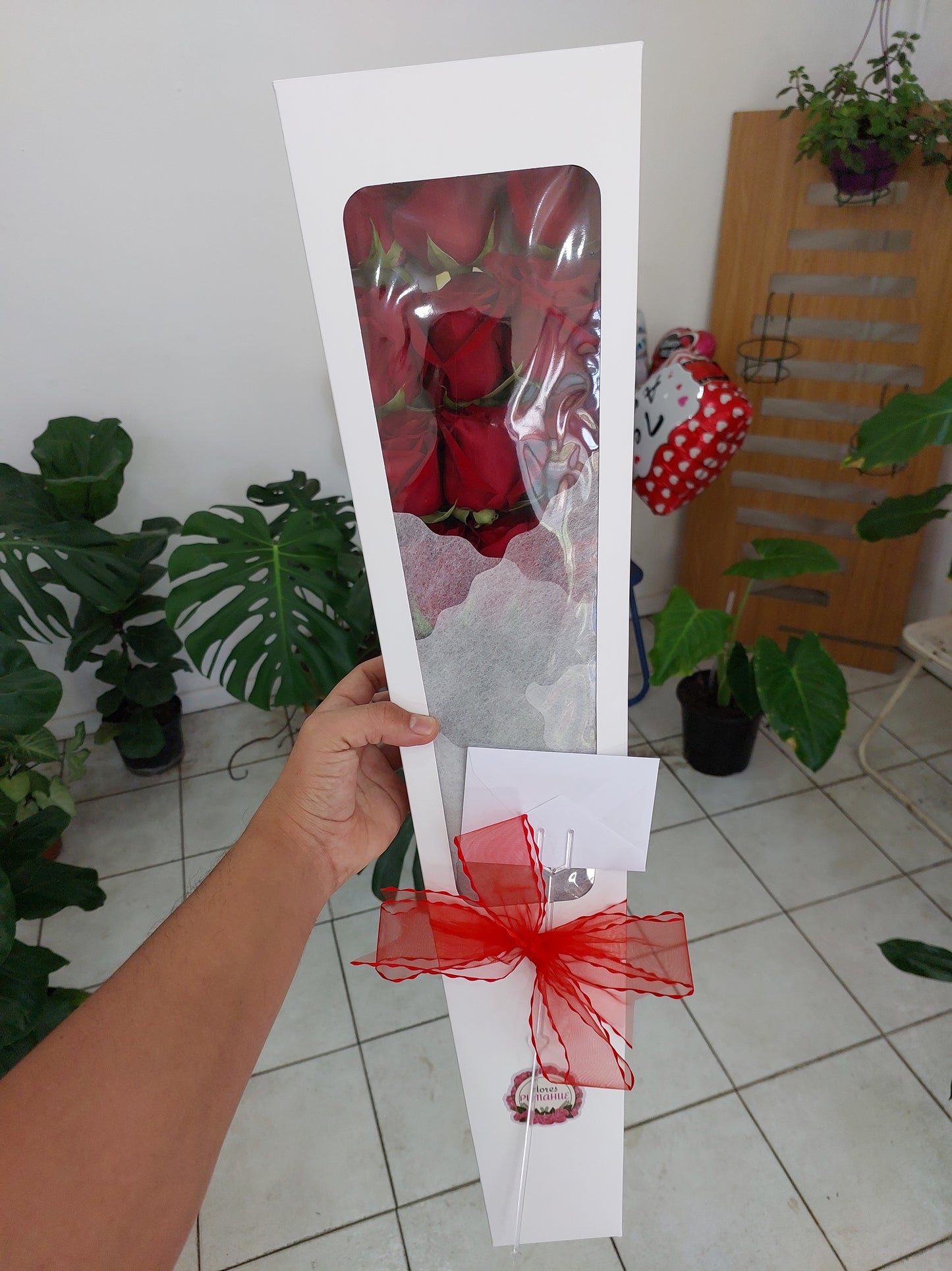 Caja 12 Rosas Ecuatorianas Rojas - Docena de Rosas Importadas
