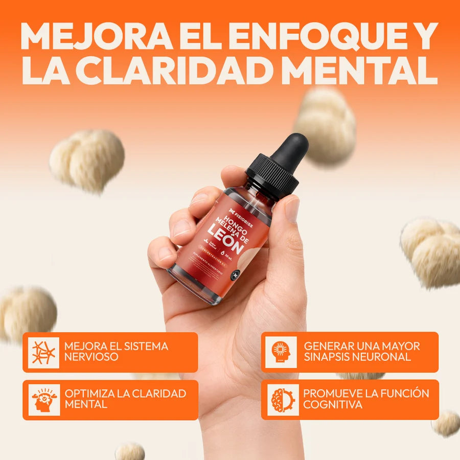 Extracto de Melena de León | Concentración, Memoria y Enfoque