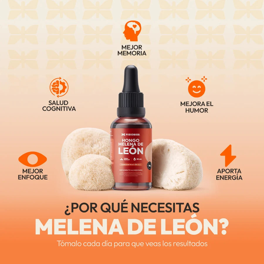Extracto de Melena de León | Concentración, Memoria y Enfoque