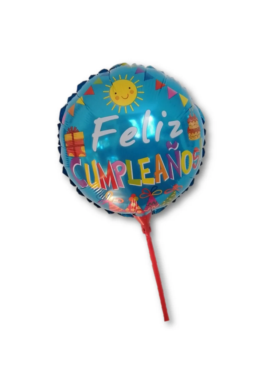 Globo Metalizado Feliz Cumpleaños