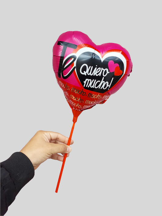 Globo Metalizado Corazón - Te Quiero