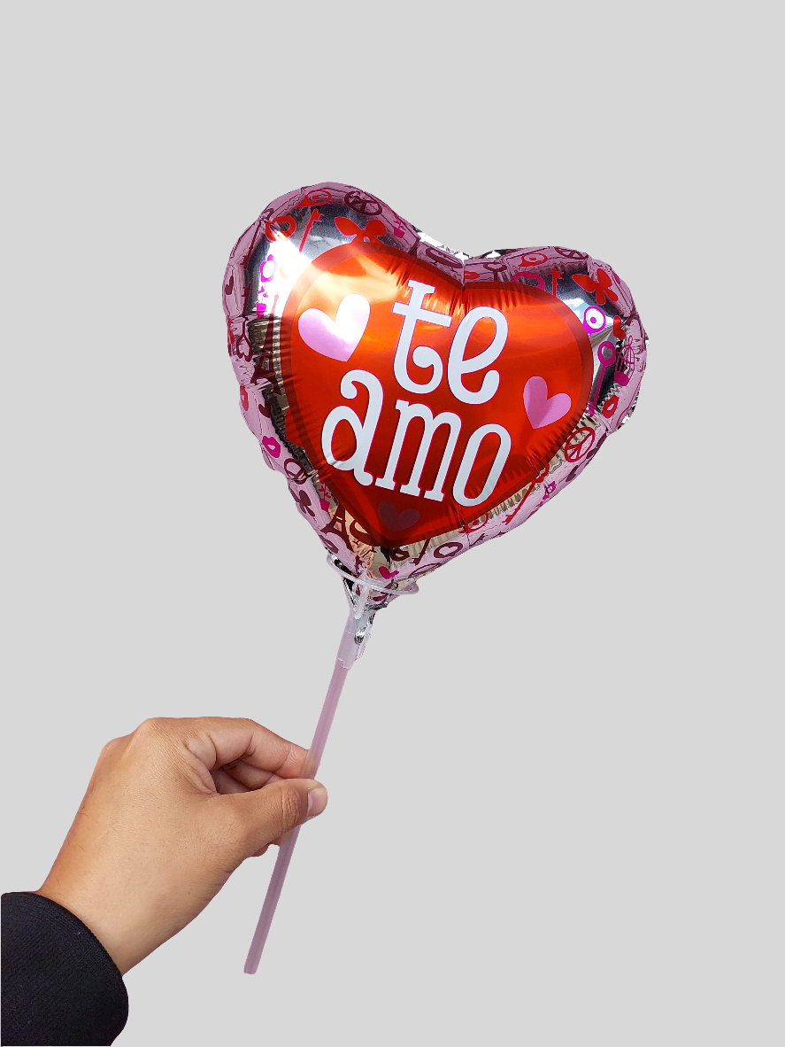 Globo Metalizado Corazón - Te Amo