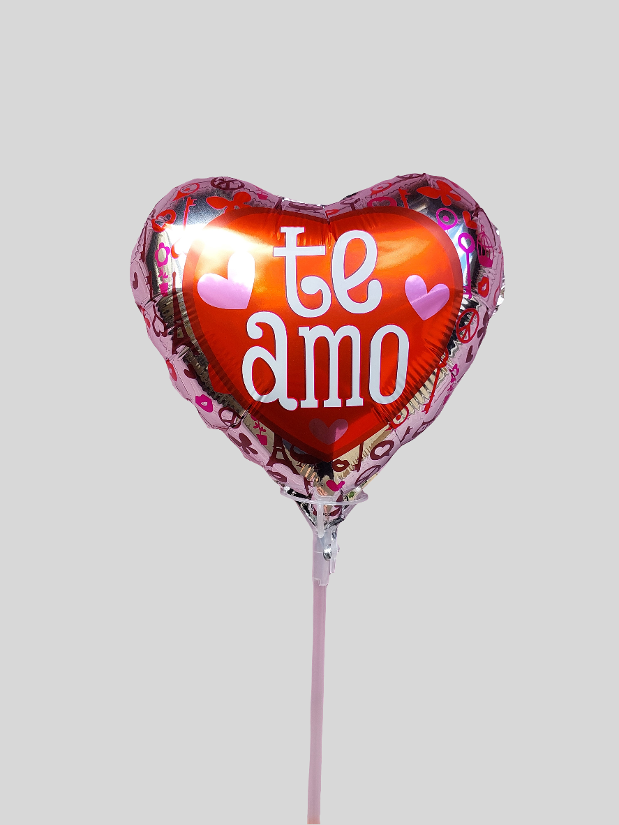 Globo Metalizado Corazón - Te Amo